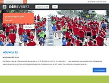 Tablet Screenshot of defieverest.com